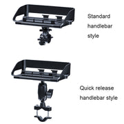 Rotatable Bicycle and Motorcycle Anti-shake Fixed Mobile Phone Holder with Sun Visor, Style: Classic Model