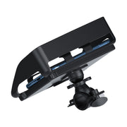 Rotatable Bicycle and Motorcycle Anti-shake Fixed Mobile Phone Holder with Sun Visor, Style: Classic Model