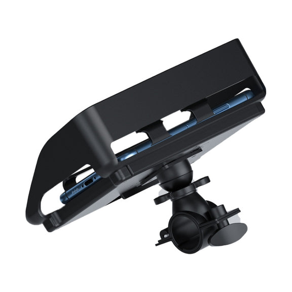 Rotatable Bicycle and Motorcycle Anti-shake Fixed Mobile Phone Holder with Sun Visor, Style: Classic Model
