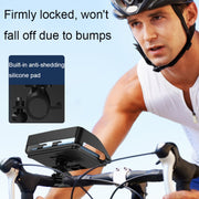 Rotatable Bicycle and Motorcycle Anti-shake Fixed Mobile Phone Holder with Sun Visor, Style: Classic Model