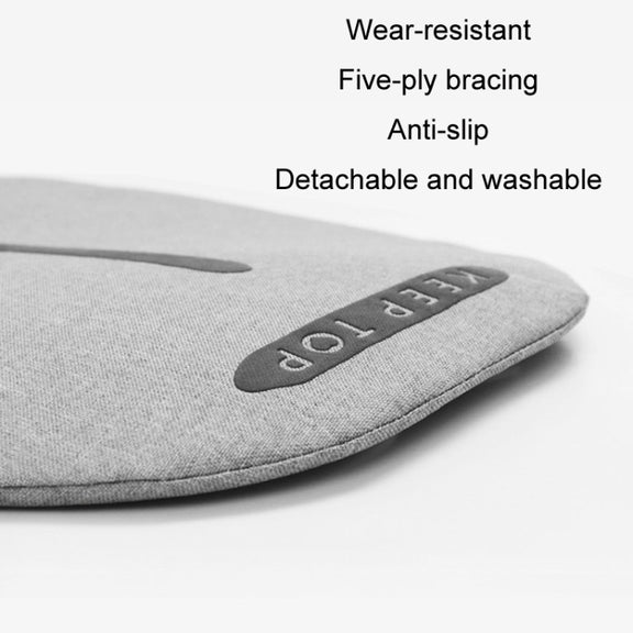 KEEP TOP Car Child Safety Seat Anti-Slip Thickened Anti-Wear Protective Pad(Black)