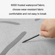 KEEP TOP Car Child Safety Seat Anti-Slip Thickened Anti-Wear Protective Pad(Black)