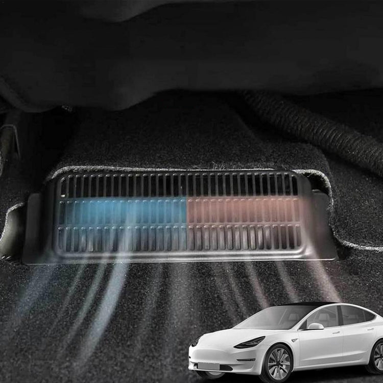 For Tesla Model 3 Buckle Model Protective Cover for Air Outlet Under Car Seat Air Conditioning Air Intake Filter - Air Conditioning System by PMC TechLife | Online Shopping South Africa | PMC TechLife | Buy Now Pay Later Mobicred
