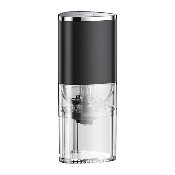 Coffee Electric Grinder Magnetic Snap-on Stainless Steel Blades Kitchen Gadgets(Black)