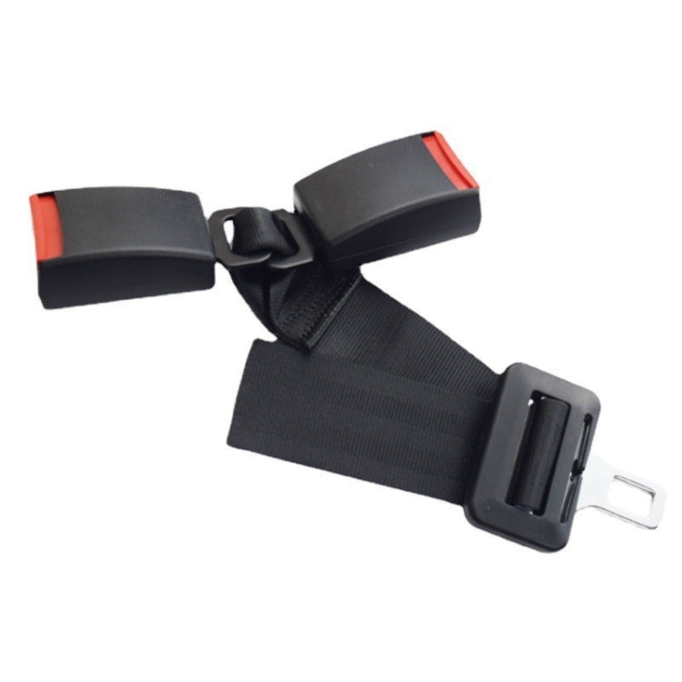 One Support and Two Extension Belt Car Rear Two-seat Seat Safety Belt Connector - free shipping - PMC TechLife - Order now!