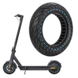 For Ninebot MAX G30 Electric Scooter 10x2.5 Inflatable Honeycomb Solid Run-flat Tire(44mm Slot Blue) - Accessories & Parts by PMc TechLife | Online Shopping South Africa | PMc TechLife | Buy Now Pay Later Mobicred