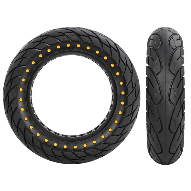 For Ninebot MAX G30 Electric Scooter 10x2.5 Inflatable Honeycomb Solid Run-flat Tire(44mm Slot Blue)
