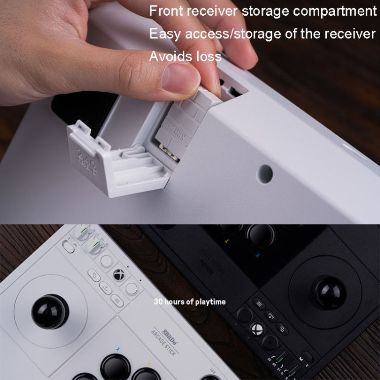 8Bitdo Wireless 2.4G Arcade Stick For Xbox Series X / S / Xbox One / Windows 10(Black) - Gamepad by 8BitDo | Online Shopping South Africa | PMC Jewellery | Buy Now Pay Later Mobicred