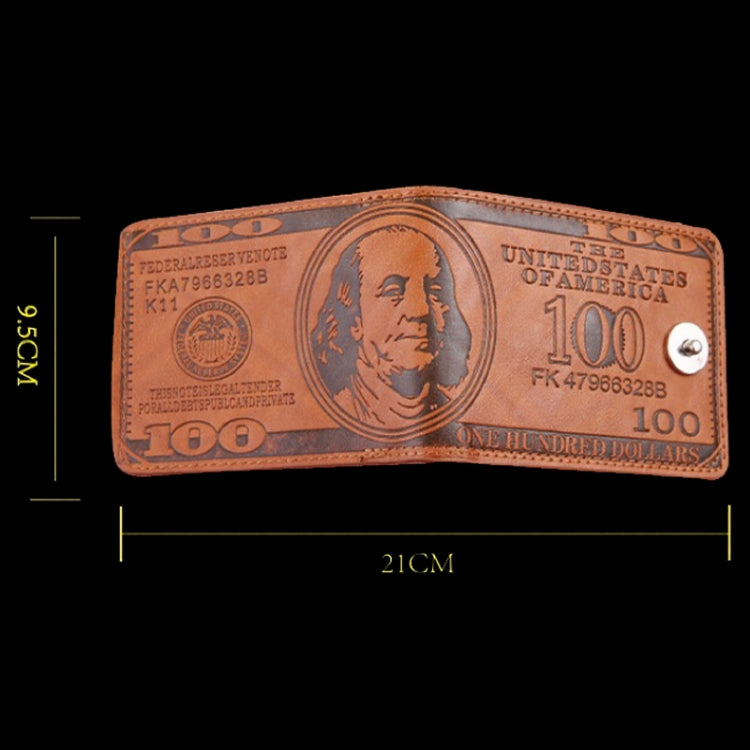 Retro Dollar Pattern Magnetic Buckle Multi-card Slot Wallet(Black) - Wallets by PMC TechLife | Online Shopping South Africa | PMC TechLife