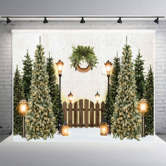 2.1 X 1.5m Holiday Party Photography Backdrop Christmas Decoration Hanging Cloth, Style: SD-783