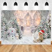 2.1 X 1.5m Holiday Party Photography Backdrop Christmas Decoration Hanging Cloth, Style: SD-716