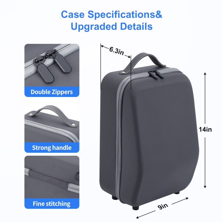 JYS JYS-P5157 For PS VR2 Can Store VR Glasses+Handle Shockproof and Anti-pressure Storage Bag - free shipping - PMC Jewellery - Order now!