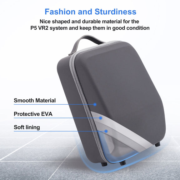 JYS JYS-P5157 For PS VR2 Can Store VR Glasses+Handle Shockproof and Anti-pressure Storage Bag