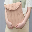 9.7-11 inch Flat Cotton Embroidery Inner Bag Lightweight Space Cotton Protective Case(Orange Pink) - 10 - 11 inch by PMC TechLife | Online Shopping South Africa | PMC TechLife | Buy Now Pay Later Mobicred
