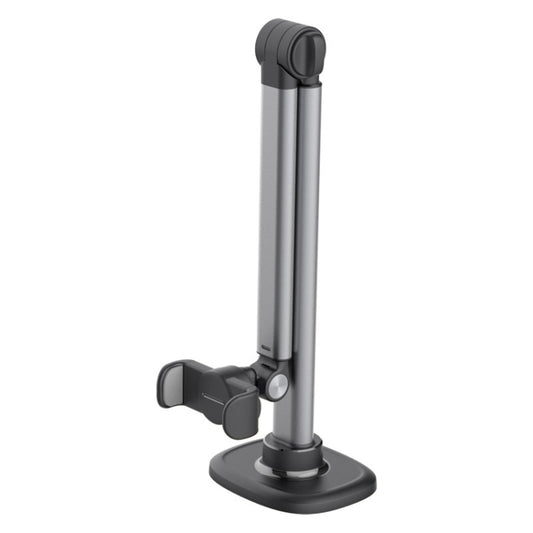 Mobile Live Piercing Bracket Aluminum Alloy 360 Degree Rotation Telescopic Adjustment Bedside Desktop Live Bracket(Gray) - free shipping - PMC Jewellery - Order now!
