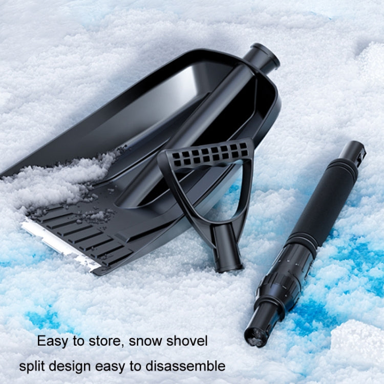 Vehicle-mounted Winter Enlarged Detachable Snow Shovel(Black) - Ice Scraper by PMC TechLife | Online Shopping South Africa | PMC TechLife | Buy Now Pay Later Mobicred