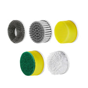 5-in-1 Replace Brush Head Electric Handheld Scrubber Heads Home Washing Tools