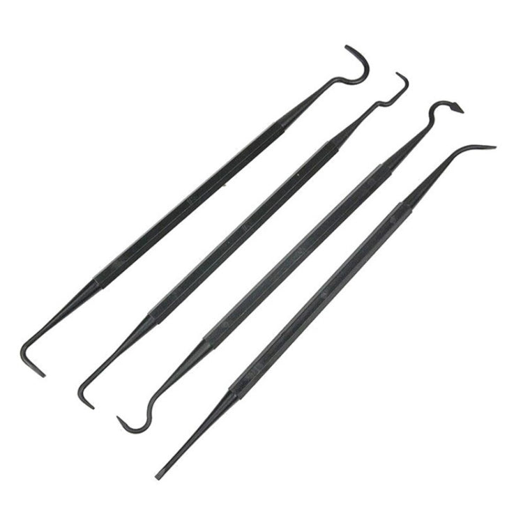 Double-end Steel Wire Pipe Brush Scratch Brush for Detailing Cleaning Welding Slag and Rust
