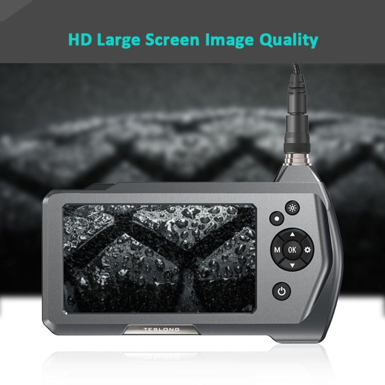 TESLONG NTS450A 4.5-inch Screen Industrial Handheld Endoscope with Light, Speci: 5.5mm Lens -3m