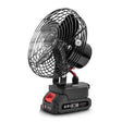 HILDA Portable Powerful Fan Outdoor Hair Dryer, With EU Plug Adaptor, Style: 8 inch With 1 Battery (1500mAh) - free shipping - PMC TechLife - Order now!