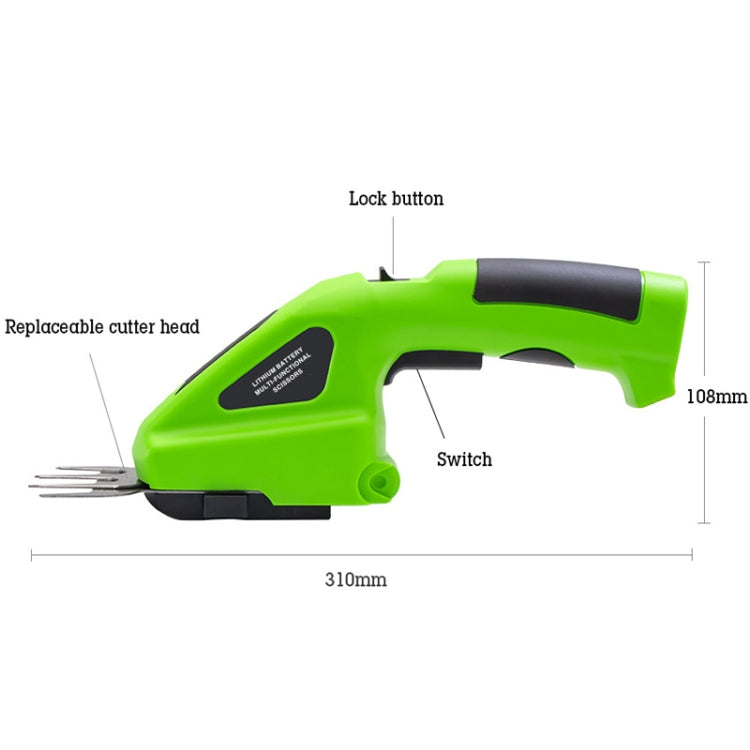 HILDA 3 In 1 Motorized Fence Trimmer Li-Ion Pruning Tools, Voltage: 3.6V - free shipping - PMC Jewellery - Order now!