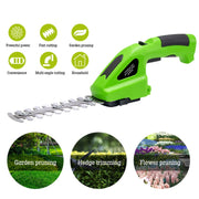 HILDA 3 In 1 Motorized Fence Trimmer Li-Ion Pruning Tools, Voltage: 3.6V