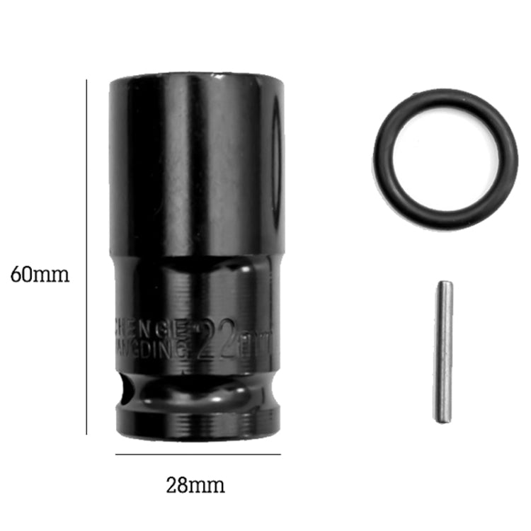 HILDA Motorized Wrenches Lithium Repair Parts With 22mm Socket, US Plug, Model: Red With 2 Battery+1 Charger(3000mAh) - free shipping - PMC TechLife - Order now!