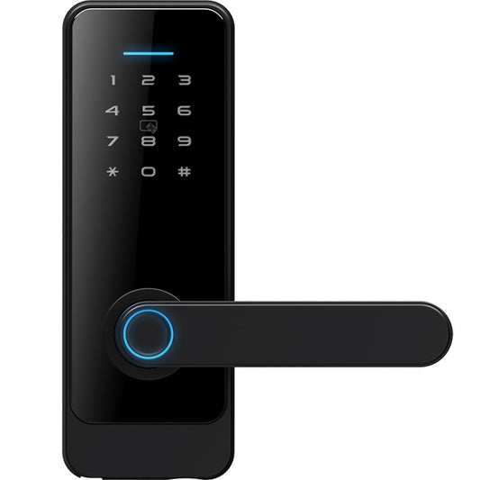 C89 Smart Fingerprint Password Lock Home Indoor Door TUYA System Lock(Black) - free shipping - PMC Jewellery - Order now!