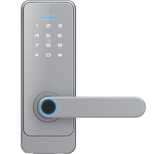 C89 Smart Fingerprint Password Lock Home Indoor Door TUYA System Lock(Silver) - Door Lock by PMC Jewellery | Online Shopping South Africa | PMC Jewellery | Buy Now Pay Later Mobicred