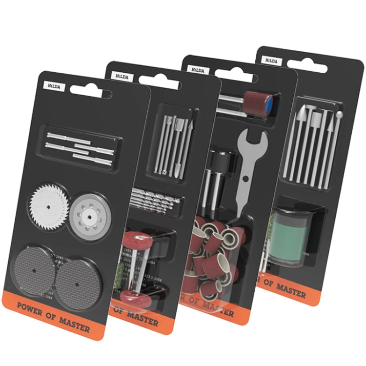 HILDA 37pcs /Set Polishing Angle Mill Accessories Grinding Accessories Set - Abrasive Tools & Accessories by HILDA | Online Shopping South Africa | PMC TechLife | Buy Now Pay Later Mobicred