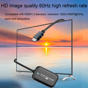 PWAY DT248W-H 30m Wireless HD Screen Projector Office Conference Screen Sharing Device(HDMI Interface)