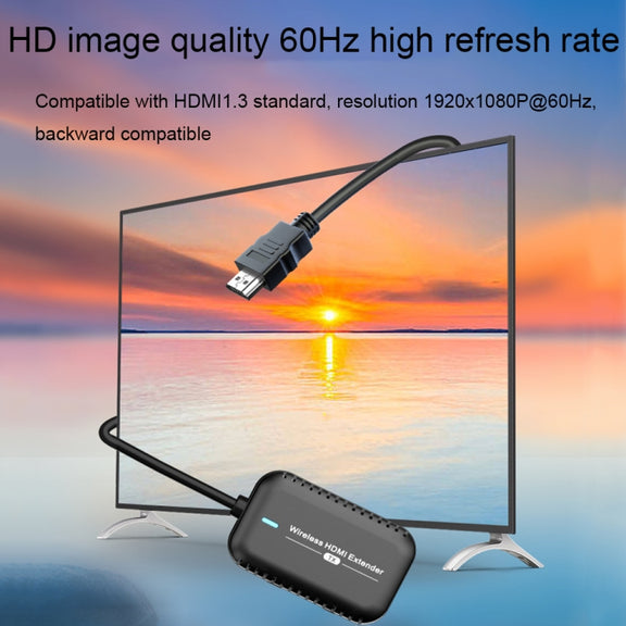 PWAY DT248W-H 30m Wireless HD Screen Projector Office Conference Screen Sharing Device(HDMI Interface)
