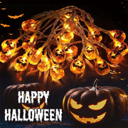 Colorful 3m 20LEDs Halloween LED Cartoon Atmosphere Decorative Light String(Conventional Pumpkin)