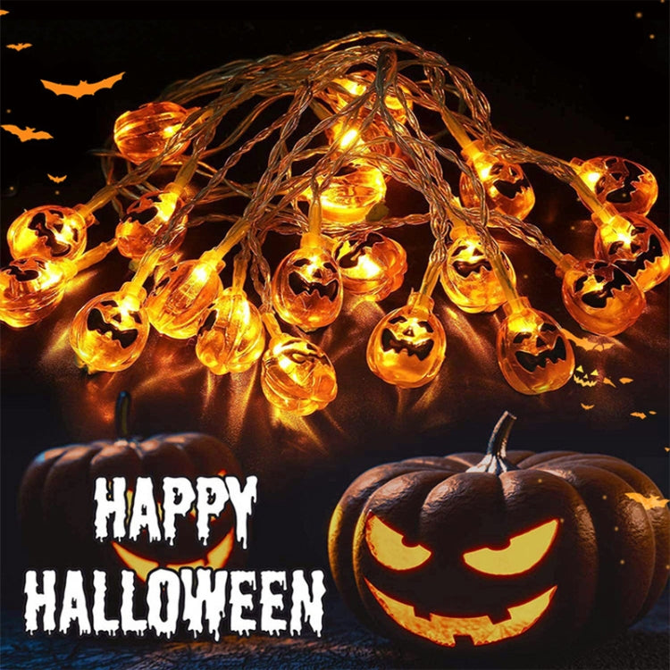 Colorful 3m 20LEDs Halloween LED Cartoon Atmosphere Decorative Light String(Conventional Pumpkin)