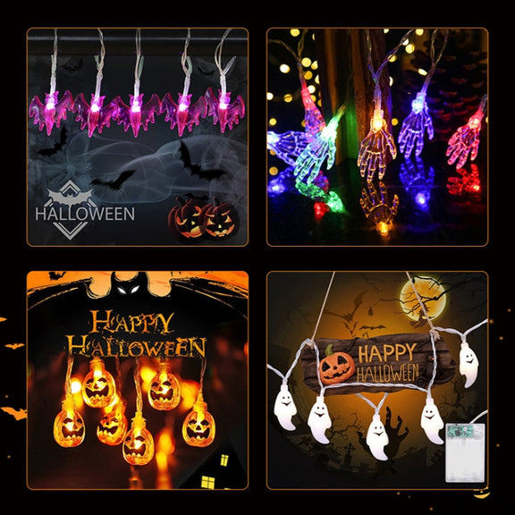 Colorful 3m 20LEDs Halloween LED Cartoon Atmosphere Decorative Light String(Conventional Pumpkin)
