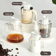 50pcs /Pack Ear-mounted Coffee Filter Portable Drip Coffee Filter Paper Coffee Powder Filter Bag