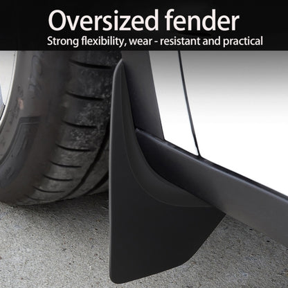 For Tesla Model Y 4pcs /Set Splash Guards Matte Fender No Drilling Required Upgraded PP Material - free shipping - PMC Jewellery - Order now!