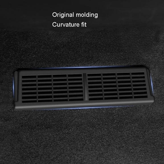 For Tesla Model Y 1pair Car Under-seat Vent Protection Cover Decoration Accessories