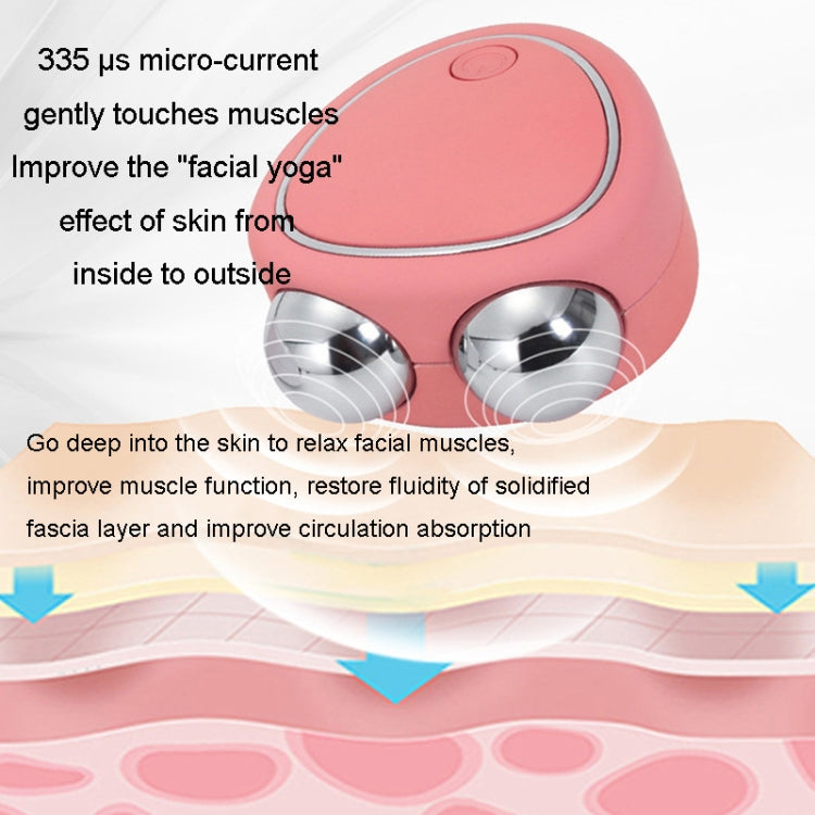 Mini Micro-Current Beauty Instrument Facial Lift Rejuvenating Device Massage Slimming Machine, Style: Acrylic Package(Pink) - Beauty Instrument by PMC TechLife | Online Shopping South Africa | PMC TechLife | Buy Now Pay Later Mobicred