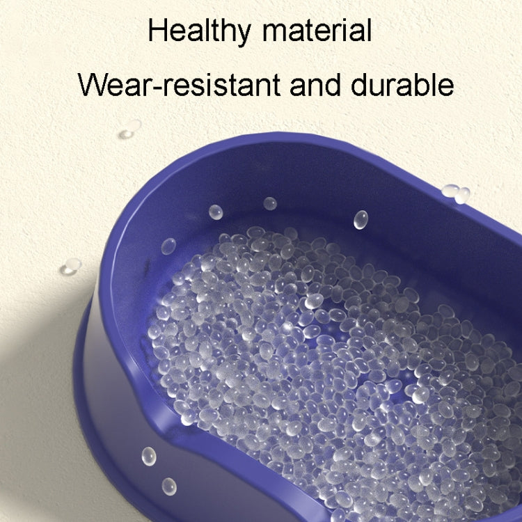 Open Litter Pan Large Capacity Plastic Pet Kennel, Model: Square Orange - Beds by PMC TechLife | Online Shopping South Africa | PMC TechLife | Buy Now Pay Later Mobicred