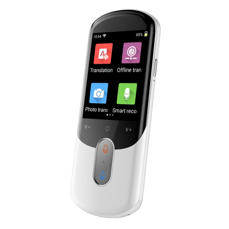 2.88-inch HD Screen WiFi Translator 139 Languages Voice Translator Photo Recording Translator Pen(White) -  by PMC TechLife | Online Shopping South Africa | PMC TechLife | Buy Now Pay Later Mobicred