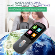 2.88-inch HD Screen WiFi Translator 139 Languages Voice Translator Photo Recording Translator Pen(Dark Gray)