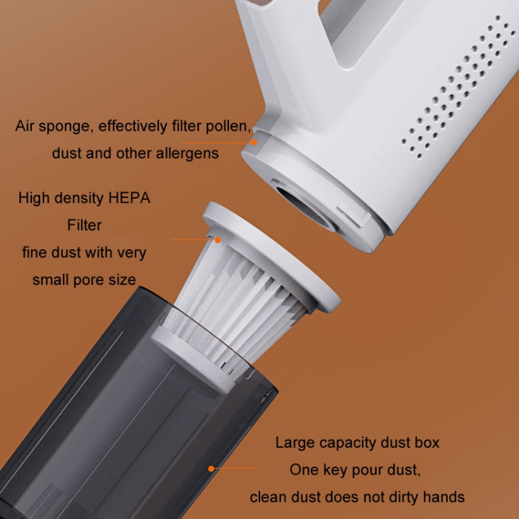 Royalstar Multi-function Handheld Portable Dust Mite Removal Vacuum Cleaner for Car&Home Use(English) - Handheld Cleaner & Mops by Royalstar | Online Shopping South Africa | PMC Jewellery | Buy Now Pay Later Mobicred