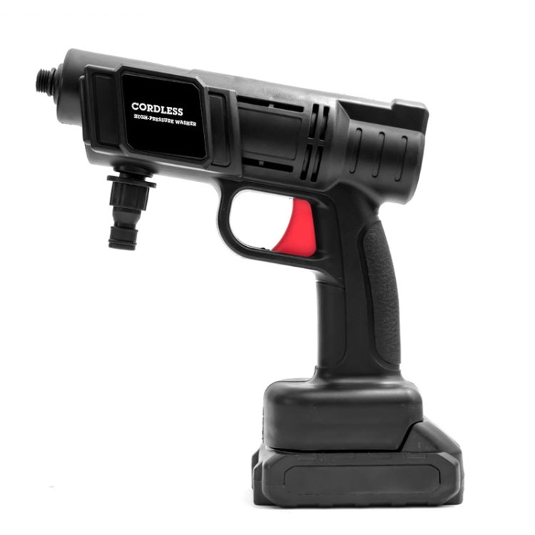 HILDA 21V High Pressure Water Torch Lithium Car Washer Plastic Package, Model: EU Plug + 1 Battery - free shipping - PMC Jewellery - Order now!