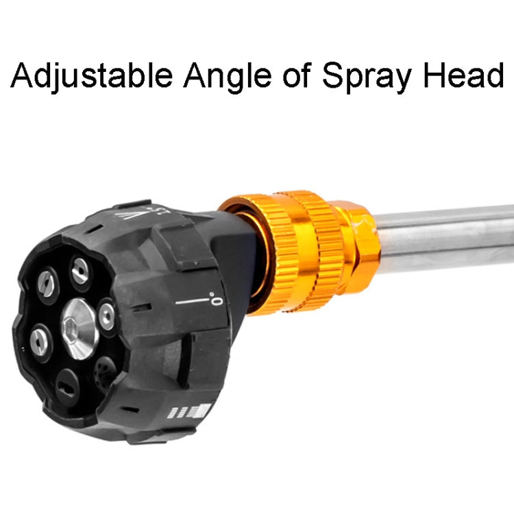 HILDA 21V High Pressure Water Torch Lithium Car Washer Plastic Package, Model: UK Plug + 1 Battery - Car Washer & Accessories by HILDA | Online Shopping South Africa | PMC TechLife | Buy Now Pay Later Mobicred