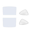 4pcs /Set For Tesla Model Y Ice Crystal Sunshade Car Roof Front And Rear Sunroof Shade(Beige) - Window Foils & Solar Protection by PMC TechLife | Online Shopping South Africa | PMC TechLife | Buy Now Pay Later Mobicred