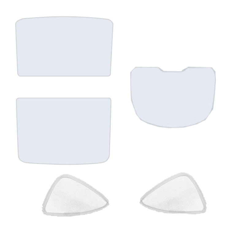 5pcs /Set For Tesla Model Y Ice Crystal Sunshade Car Roof Front And Rear Sunroof Shade(Beige) - Window Foils & Solar Protection by PMC TechLife | Online Shopping South Africa | PMC TechLife | Buy Now Pay Later Mobicred