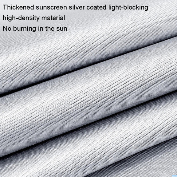 3pcs /Set For Tesla Model Y Ice Crystal Sunshade Car Roof Front And Rear Sunroof Shade(Beige)