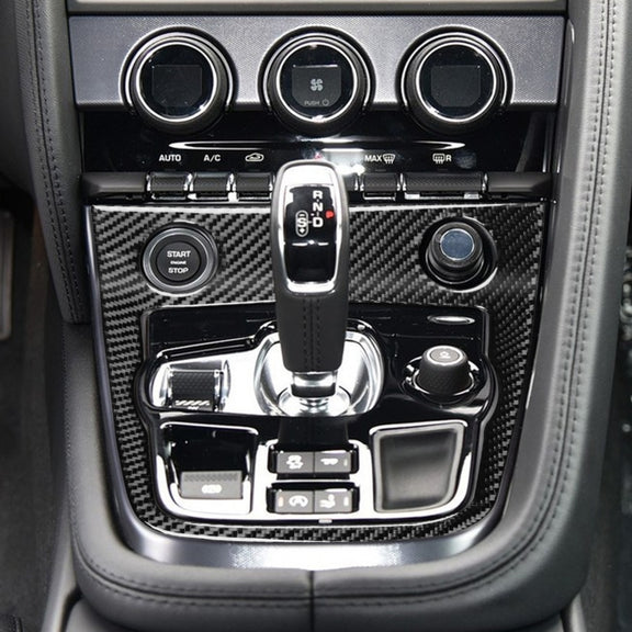 For Jaguar F-TYPE 2013+ Left And Right Drive Universal Gear Frame Sticker(Black)