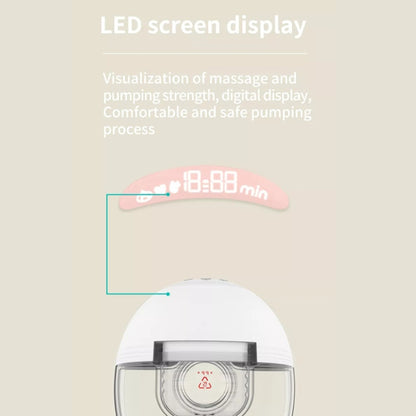 S21 Single Electric Wearable Breast Pump With LED Display, 3 Modes & 12 Levels - free shipping - PMC Jewellery - Order now!